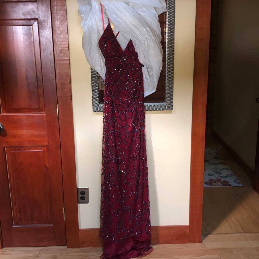 Lush Burgundy Prom Dress
